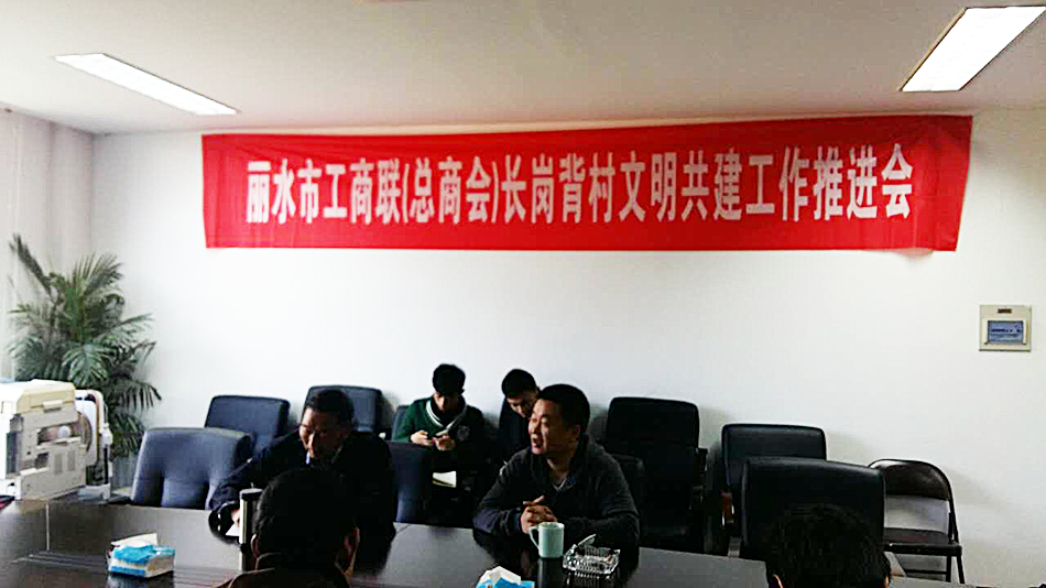 丽水市工商联（总商会）召开创建文明城市文明共建工作推进会