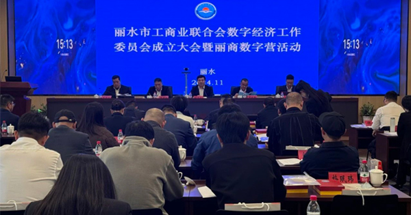 丽水市工商联数字经济工作委员会成立大会暨丽商数字营活